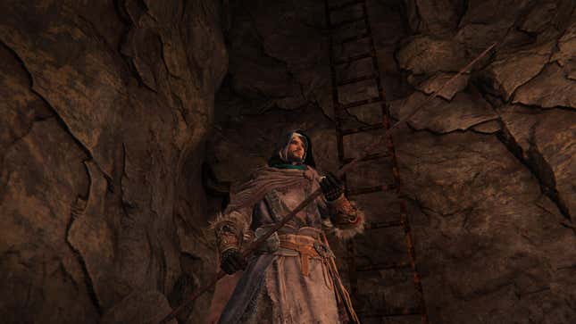The Smithscript Spear being proudly held.