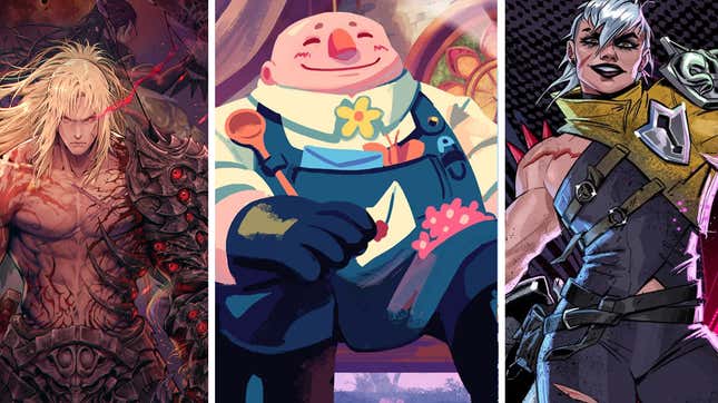 Art shows upcoming game releases.